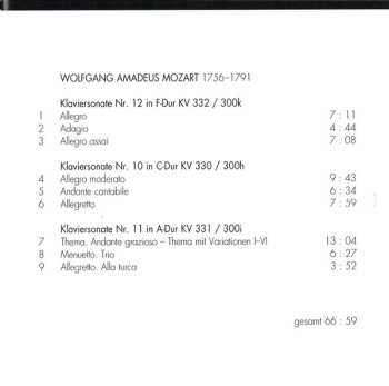 SACD Wolfgang Amadeus Mozart: Mozart The Poet – Piano Sonatas KV 332 / KV 330 / KV 331