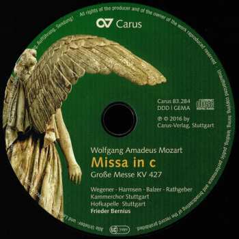 CD Wolfgang Amadeus Mozart: Missa In C (Große Messe KV 427)