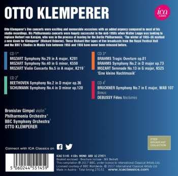 4CD Robert Schumann: Mozart, Beethoven, Schumann, Brahms, Bruckner, Debussy