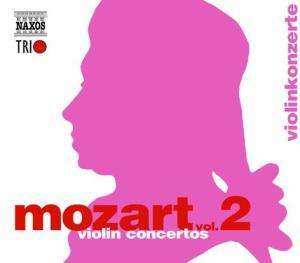 Album Wolfgang Amadeus Mozart: Naxos Mozart-edition 2 - Violinkonzerte
