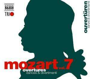 3CD Wolfgang Amadeus Mozart: Naxos Mozart-edition 7 - Ouvertüren