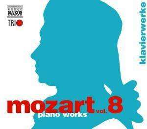 3CD Wolfgang Amadeus Mozart: Naxos Mozart-edition 8 - Klavierwerke