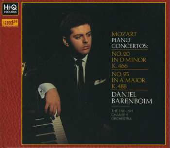 CD Wolfgang Amadeus Mozart: Piano Concertos: No.20 In D Minor, K.466; No.23 In A Major, K.488
