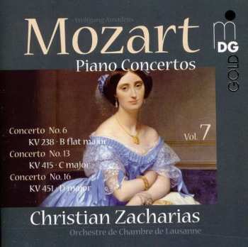 SACD Wolfgang Amadeus Mozart: Piano Concertos Vol. 7: Concerto No. 6 KV 238 - B flat major • Concerto No. 13 KV 415 - C major • Concerto No. 16 KV 451 - D major