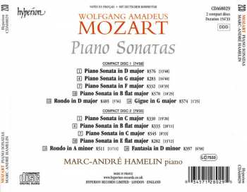 2CD Wolfgang Amadeus Mozart: Piano Sonatas