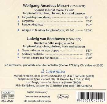 CD Ludwig van Beethoven: Quintets For Pianoforte And Winds