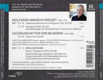 2CD Wolfgang Amadeus Mozart: Requiem D-Moll KV 626 Mit Werkeinführung