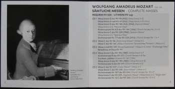 10CD/Set di cofanetti Wolfgang Amadeus Mozart: Sämtliche Messen