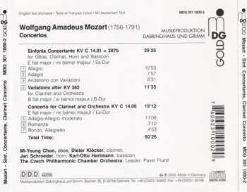 CD Wolfgang Amadeus Mozart: Sinfonia Concertante For Oboe, Clarinet, Basson, Horn and Orchestra KV C 14.01