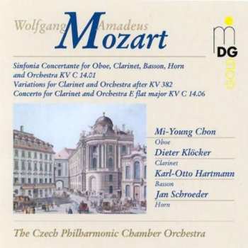 CD Wolfgang Amadeus Mozart: Sinfonia Concertante For Oboe, Clarinet, Basson, Horn and Orchestra KV C 14.01