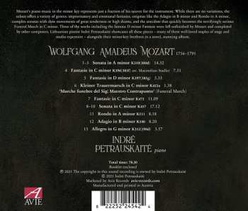 CD Wolfgang Amadeus Mozart: Solo Piano Works