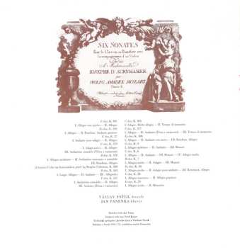 4LP/Set di cofanetti Wolfgang Amadeus Mozart: Sonáty Pro Housle A Klavír 2