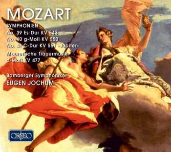 2CD Wolfgang Amadeus Mozart: Symphonien No. 39 Es-dur KV 543 / No. 40 G-Moll KV 550 / No. 41 C-Dur KV 551 »Jupiter« / Maurerische Trauermusik C-Moll KV 477 DIGI