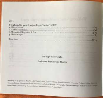 2CD Wolfgang Amadeus Mozart: The Last Symphonies