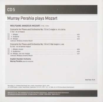 12CD/Set di cofanetti Wolfgang Amadeus Mozart: The Piano Concertos