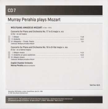 12CD/Set di cofanetti Wolfgang Amadeus Mozart: The Piano Concertos