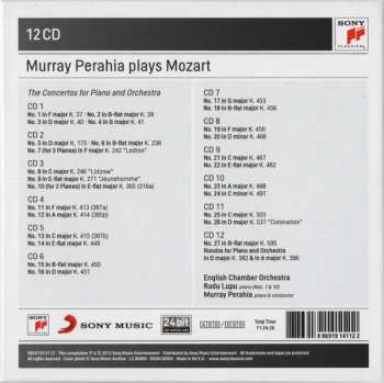 12CD/Set di cofanetti Wolfgang Amadeus Mozart: The Piano Concertos