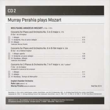 12CD/Set di cofanetti Wolfgang Amadeus Mozart: The Piano Concertos