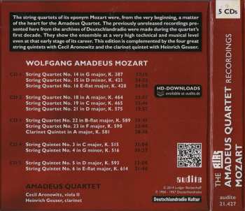 5CD/Set di cofanetti Wolfgang Amadeus Mozart: The RIAS Recordings, Vol. III
