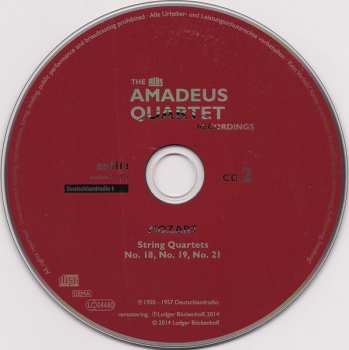5CD/Set di cofanetti Wolfgang Amadeus Mozart: The RIAS Recordings, Vol. III