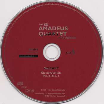 5CD/Set di cofanetti Wolfgang Amadeus Mozart: The RIAS Recordings, Vol. III