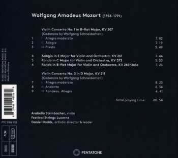 CD Wolfgang Amadeus Mozart: Violin Concertos 1 & 2