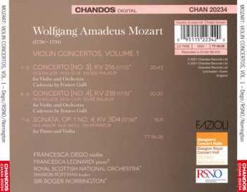 CD Wolfgang Amadeus Mozart: Violin Concertos KV 216 & KV 218 / Violin Sonata KV 304