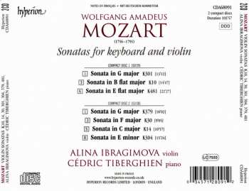 2CD Wolfgang Amadeus Mozart: Violin Sonatas K10, 14, 30, 301, 304, 379