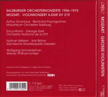 2CD/Set di cofanetti Arthur Grumiaux: Violinkonzert A-Dur KV 219