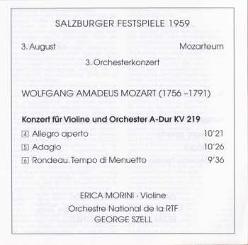 2CD/Set di cofanetti Arthur Grumiaux: Violinkonzert A-Dur KV 219