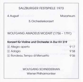 2CD/Set di cofanetti Arthur Grumiaux: Violinkonzert A-Dur KV 219
