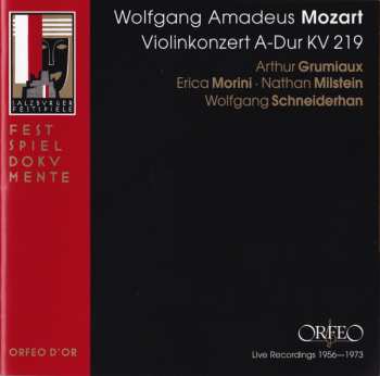 2CD/Set di cofanetti Arthur Grumiaux: Violinkonzert A-Dur KV 219