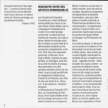 CD Berliner Philharmoniker: Violinkonzerte • Violin Concertos • No. 3 KV 216 & No. 5 KV 219