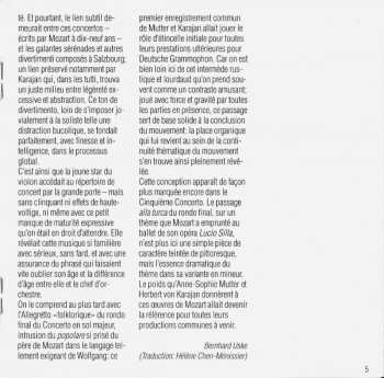 CD Berliner Philharmoniker: Violinkonzerte • Violin Concertos • No. 3 KV 216 & No. 5 KV 219