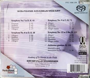 SACD Wolfgang Amadeus Mozart: Youth Symphonies, volume 3