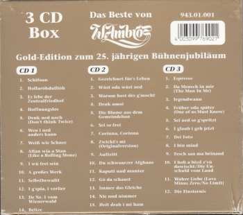 3CD/Set di cofanetti Wolfgang Ambros: Das Beste Von W. Ambros Vol. 1-3
