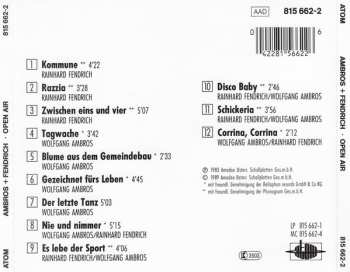 CD Wolfgang Ambros: Open Air