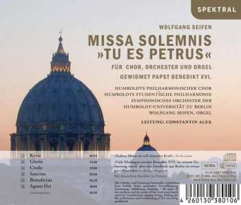 CD Wolfgang Seifen: Missa Solemnis Tu Es Petrus