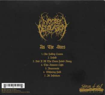 CD Woods Of Desolation: As The Stars DIGI