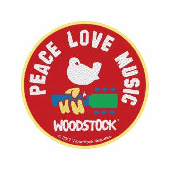 Merch Woodstock: Applicazione Peace Love Music 