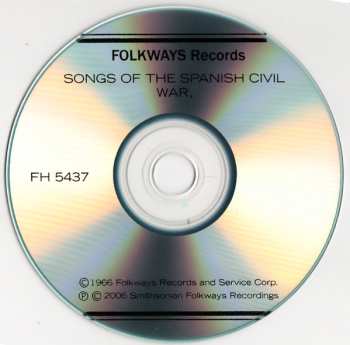 CD Woody Guthrie: Songs Of The Spanish Civil War, Volume 2