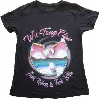 Merch Wu-Tang Clan: Donne Maglietta Ain't Nuthing Ta F' Wit