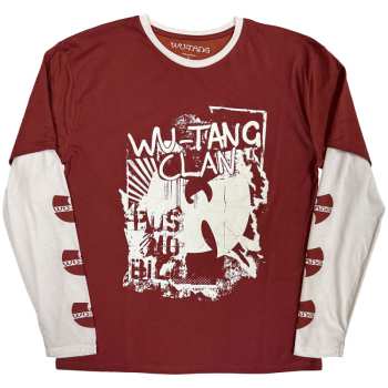 Merch Wu-Tang Clan: Layered Long Sleeve Maglietta Graffiti
