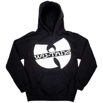 Merce Wu-Tang Clan: Wu-tang Clan Unisex Pullover Hoodie: Slanted Logo Mono (small) S