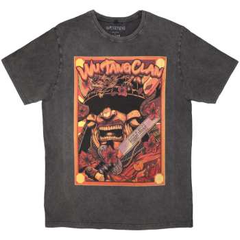 Merch Wu-Tang Clan: Stone Wash Maglietta Amsterdam '23