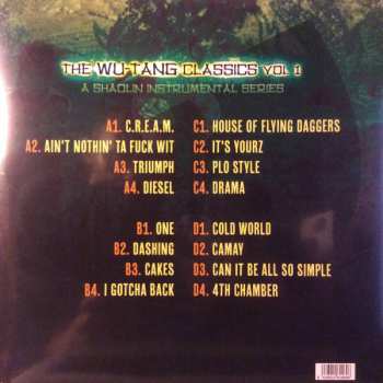 2LP Wu-Tang Clan: The Wu-Tang Classics Vol 1 (A Shaolin Instrumental Series)