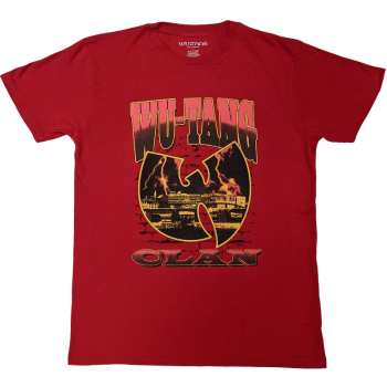 Merch Wu-Tang Clan: Maglietta Brick Wall
