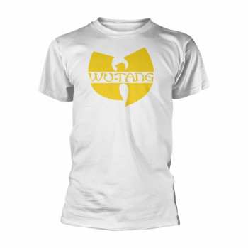 Merch Wu-Tang Clan: Maglietta Logo Wu-tang Clan (white)