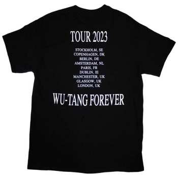 Merce Wu-Tang Clan: Wu-tang Clan Unisex T-shirt: Tour '23 Wu-tang Forever (back Print & Ex-tour) (small) S