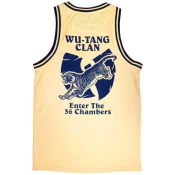 Merce Wu-Tang Clan: Wu-tang Clan Unisex Vest T-shirt: Enter The 36 Chambers (back Print & Ex-tour) (x-small) XS